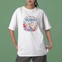 Thumbnail for Cute Chibi Grandma T-Shirt, Floral Nana Shirt, Celebrate Mom, Nana Shirt, Grandma Hoodie, Grandma Shirt, Mother's Day Gift For Grandma, Happy Mother's Day 03
