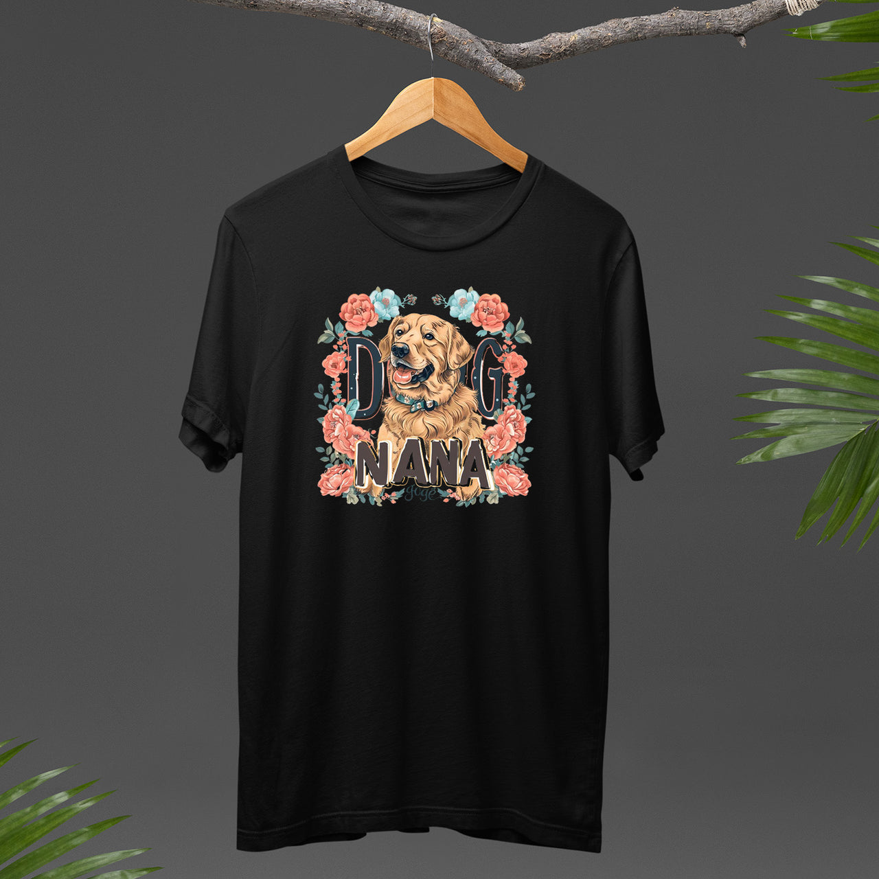 Golden Retriever Dog T-shirt, Pet Lover Shirt, Dog Lover Shirt, Dog Nana T-Shirt, Dog Owner Shirt, Gift For Dog Grandma, Funny Dog Shirts, Women Dog T-Shirt, Mother's Day Gift, Dog Lover Wife Gifts, Dog Shirt