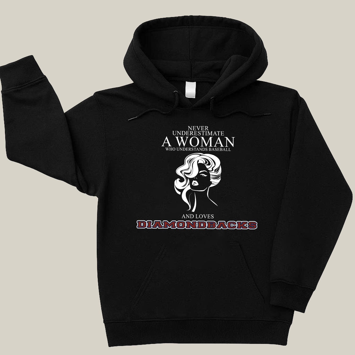 Never Underestimate A Woman Who Understand Baseball And Loves Diamondbacks Hoodie- Never Underestimate Sweatshirt- Custom Hoodies