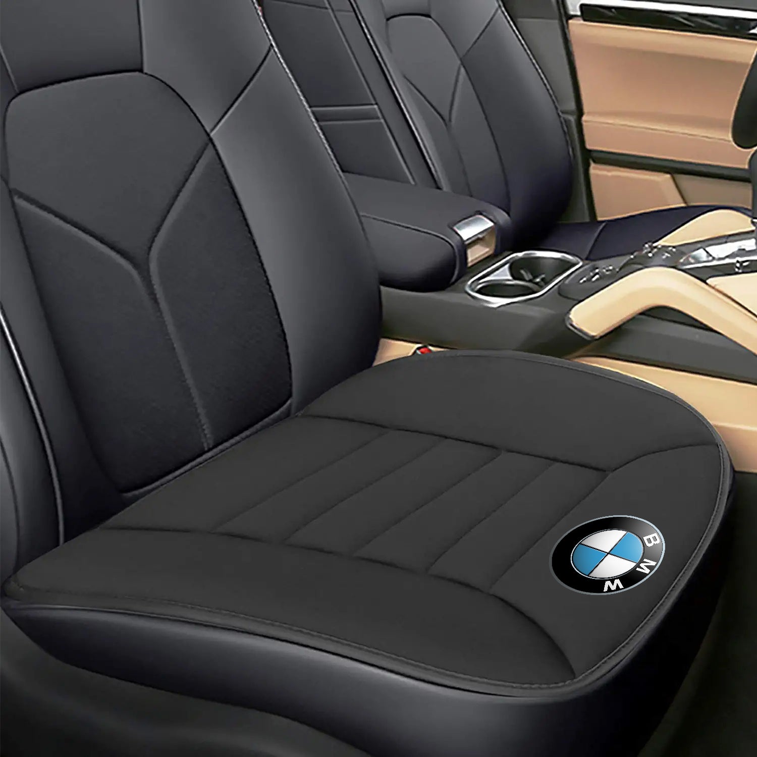 Car Seat Cushion with 1.2inch Comfort Memory Foam, Custom Logo For Your Cars, Seat Cushion for Car and Office Chair KX19989