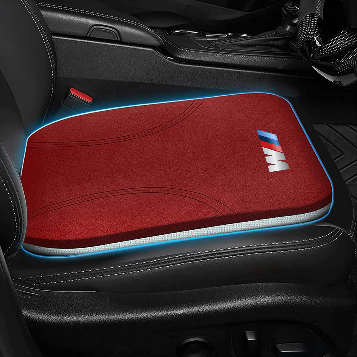 Car Seat Cushion, Custom Fit For Your Cars, Car Memory Foam Seat Cushion, Heightening Seat Cushion, Seat Cushion for Car and Office Chair KO19999