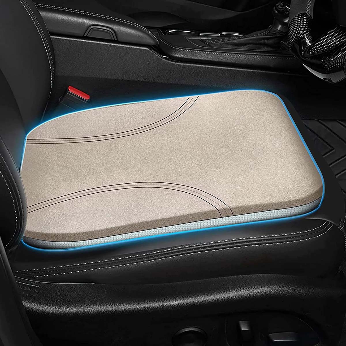 Car Seat Cushion, Custom Fit For Your Cars, Car Memory Foam Seat Cushion, Heightening Seat Cushion, Seat Cushion for Car and Office Chair MB19999