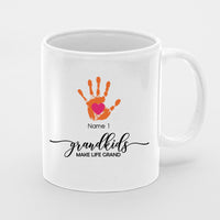 Thumbnail for Personalised Mother's Day Mug, Nanny Gift, Best Nan Mug, Mummy Mug, Personalised Mug, New Nanny Mug , First Mothers Day, New Mum Gift, Grandkids Make Life Grand