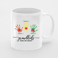 Thumbnail for Personalised Mother's Day Mug, Nanny Gift, Best Nan Mug, Mummy Mug, Personalised Mug, New Nanny Mug , First Mothers Day, New Mum Gift, Grandkids Make Life Grand