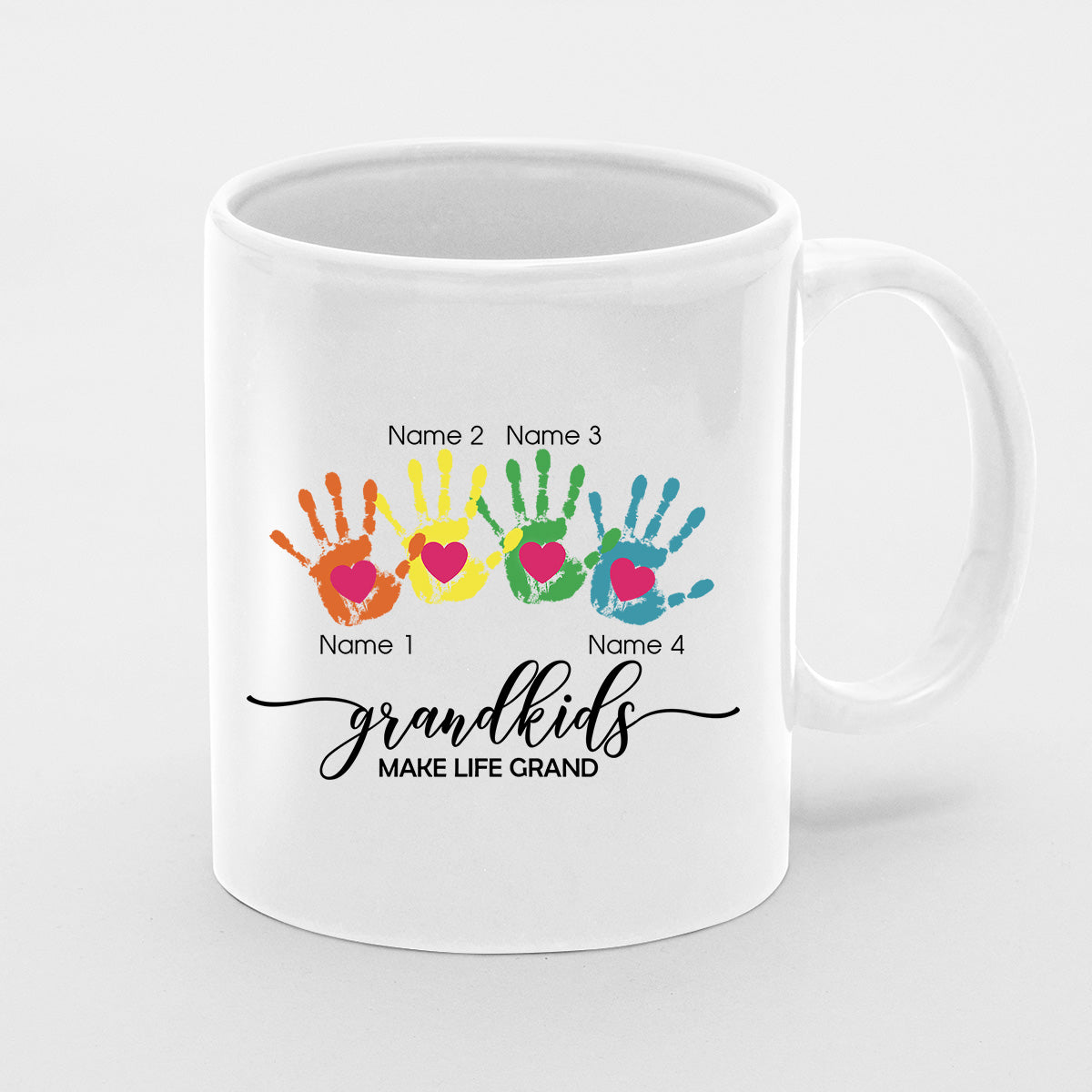Personalised Mother's Day Mug, Nanny Gift, Best Nan Mug, Mummy Mug, Personalised Mug, New Nanny Mug , First Mothers Day, New Mum Gift, Grandkids Make Life Grand