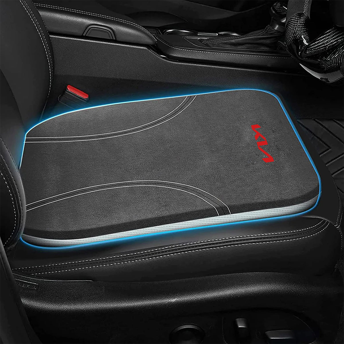 Car Seat Cushion, Custom Fit For Your Cars, Double Sided Seat Cushion, Breathable Suede + Ice Silk Car Seat Cushion, Comfort Seat Covers Cushion UE19979