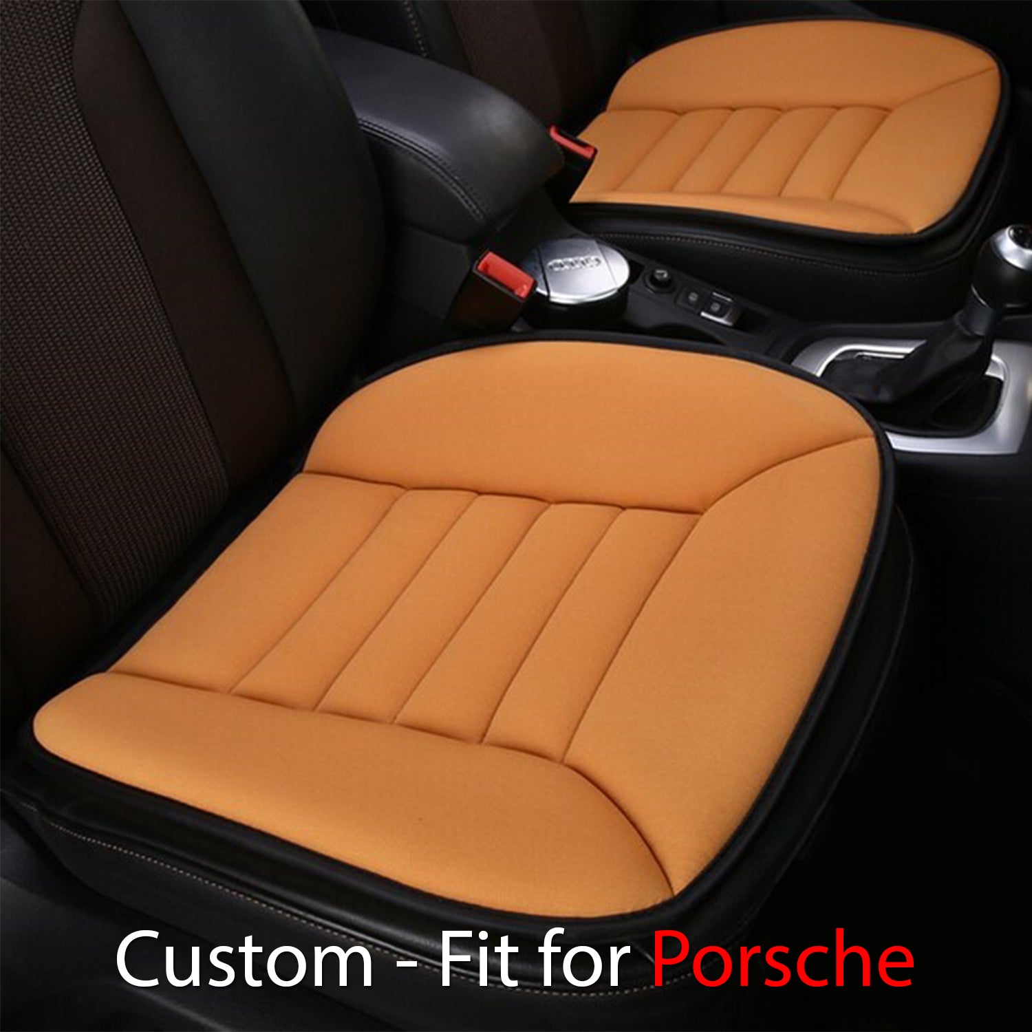 Car Seat Cushion with 1.2inch Comfort Memory Foam, Custom Logo For Your Cars, Seat Cushion for Car and Office Chair PE19989
