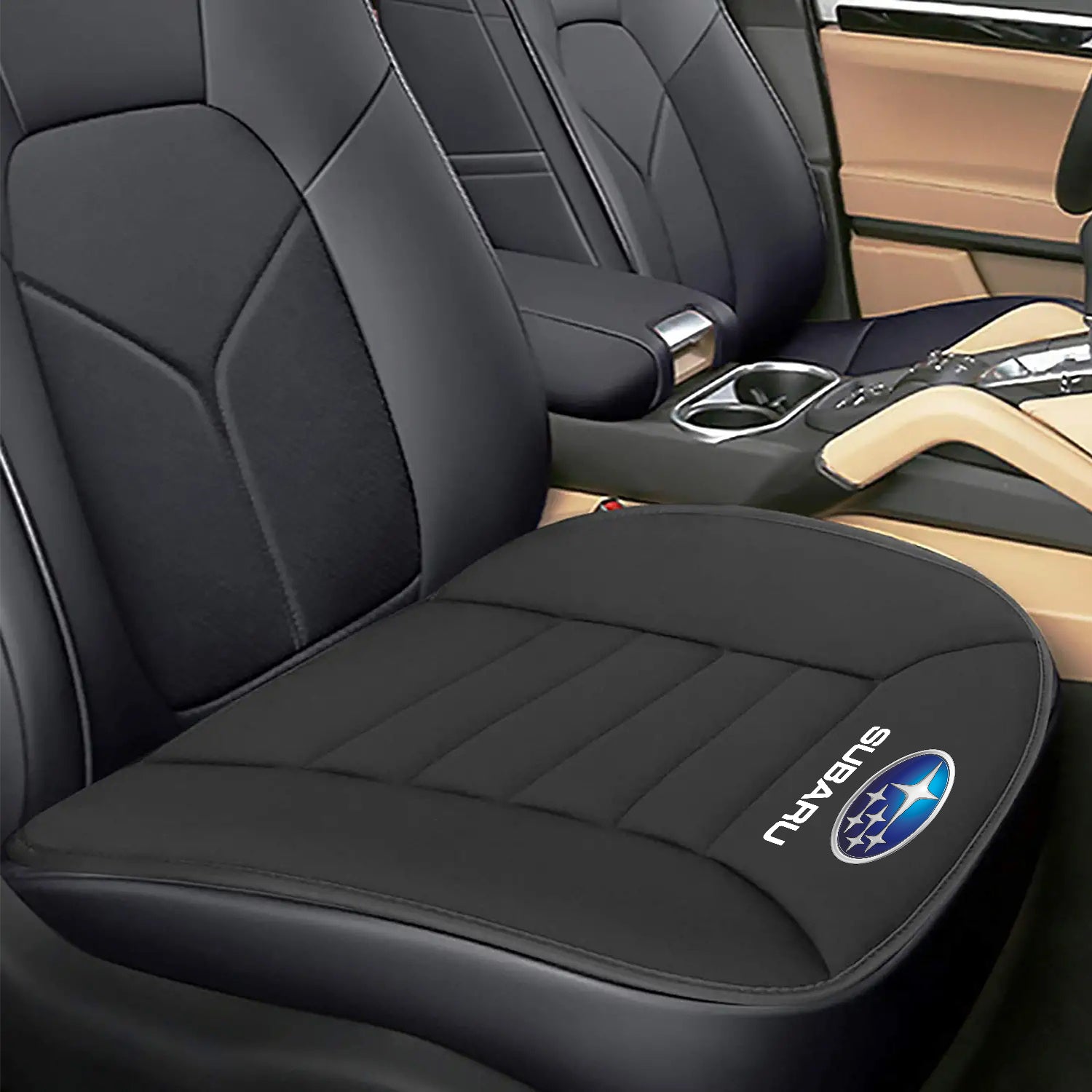 Car Seat Cushion with 1.2inch Comfort Memory Foam, Custom Fit For Your Cars, Seat Cushion for Car and Office Chair SU19989