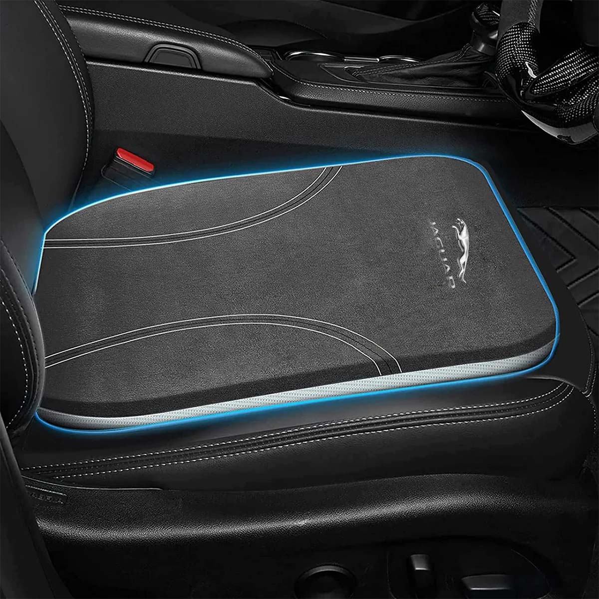Car Seat Cushion, Custom Fit For Your Cars, Double Sided Seat Cushion, Breathable Suede + Ice Silk Car Seat Cushion, Comfort Seat Covers Cushion JG19979