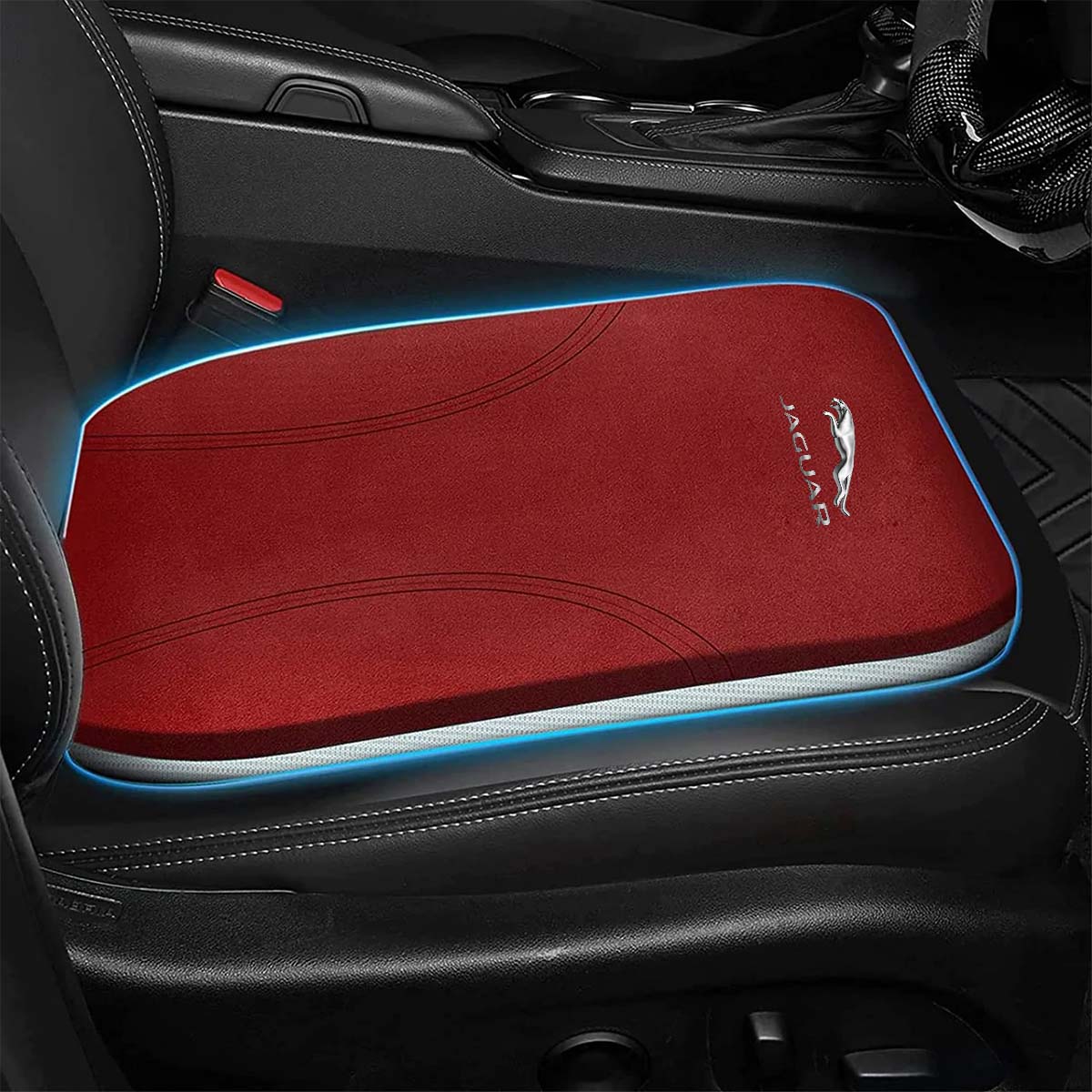 Car Seat Cushion, Custom Fit For Your Cars, Double Sided Seat Cushion, Breathable Suede + Ice Silk Car Seat Cushion, Comfort Seat Covers Cushion JG19979