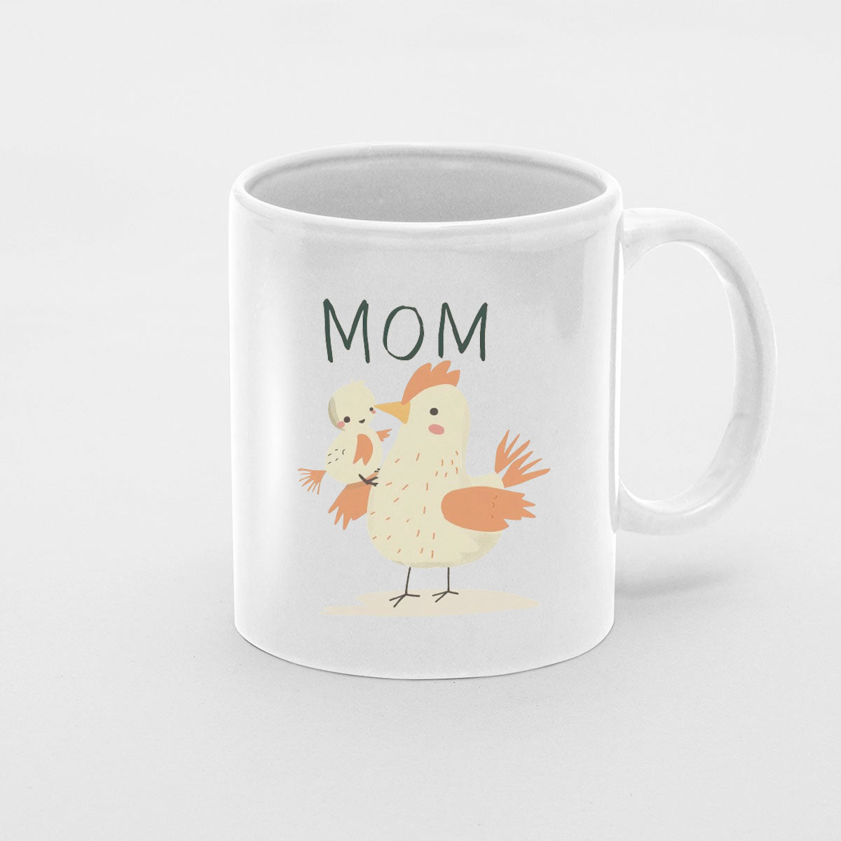 Mom Birthday Gift For Mom Gift, Mothers Day Gift From Daughter Son Kids, Mom Mug, Mom Coffee Mug, Mommy Funny Christmas Stick Personalized, Mom chicken