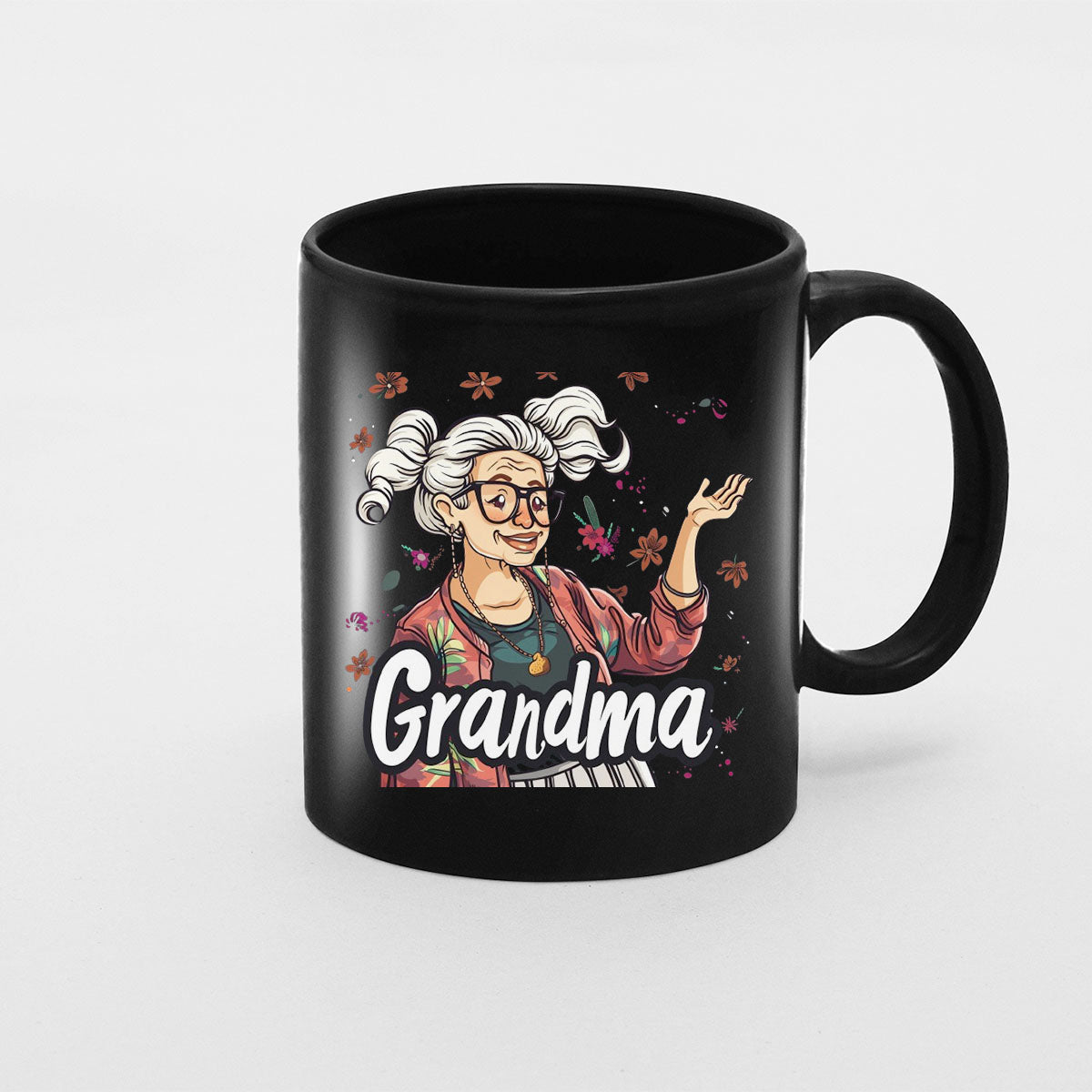 Grandma Mug, Grandma Gift For Grandma Birthday Gift Personalized Grandma Coffee Cup, Mothers Day Gift From Granddaughter Grandson, Grandma 4