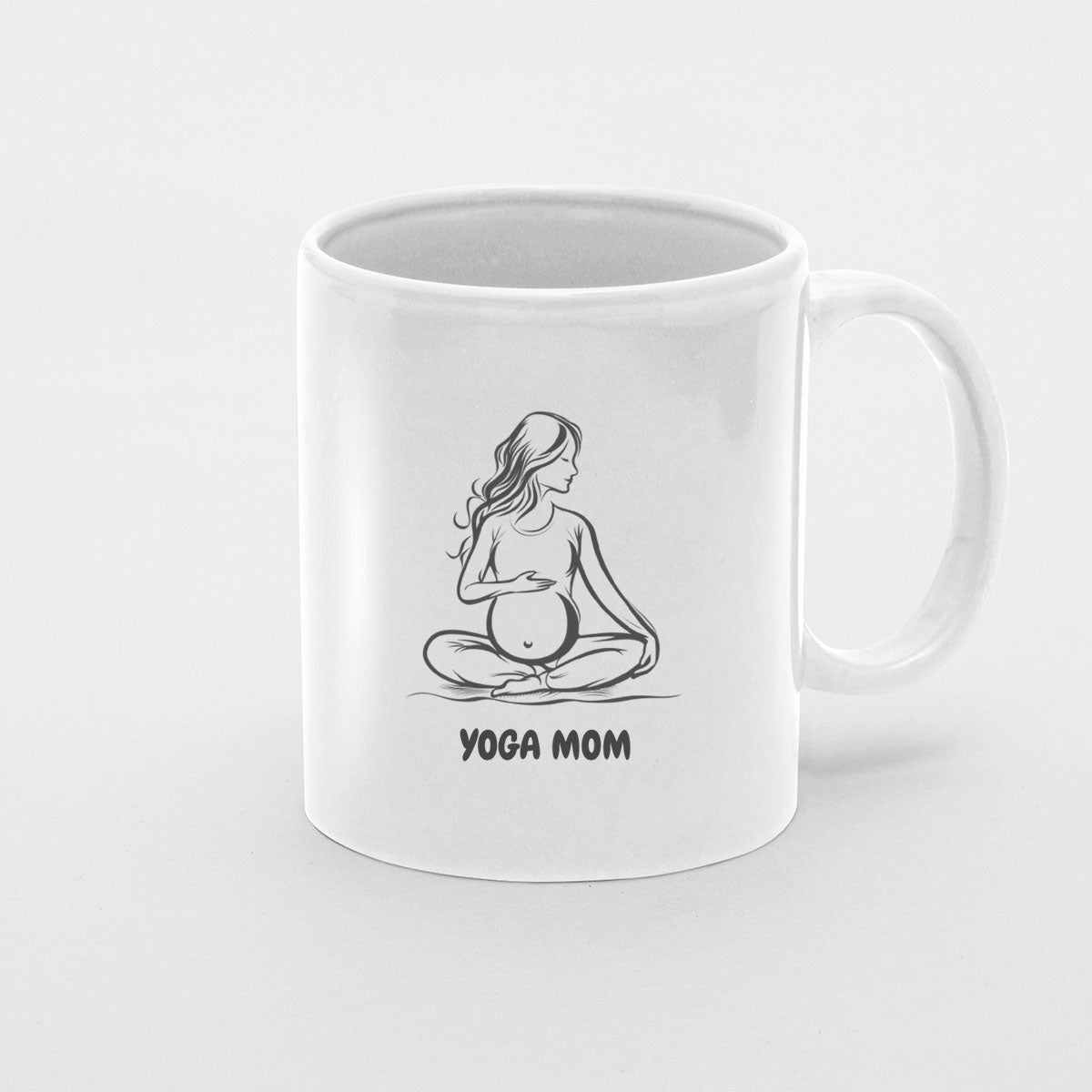 Mom Birthday Gift For Mom Gift, Mothers Day Gift From Daughter Son Kids, Mom Mug, Mom Coffee Mug, Mommy Funny Christmas Stick Personalized, Yoga Mom