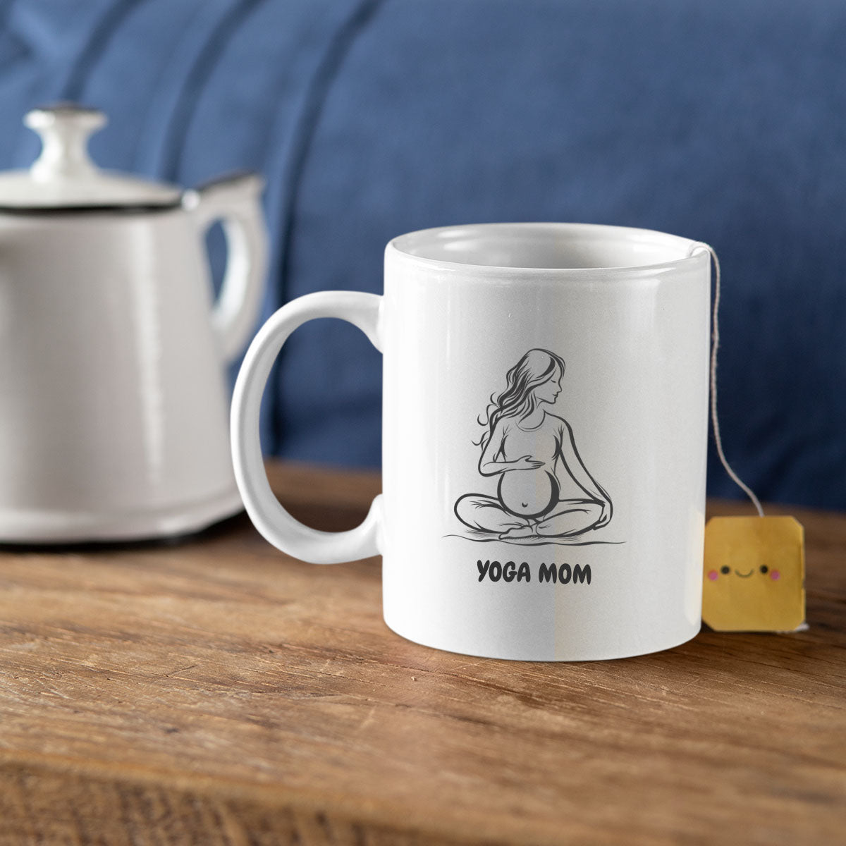 Mom Birthday Gift For Mom Gift, Mothers Day Gift From Daughter Son Kids, Mom Mug, Mom Coffee Mug, Mommy Funny Christmas Stick Personalized, Yoga Mom