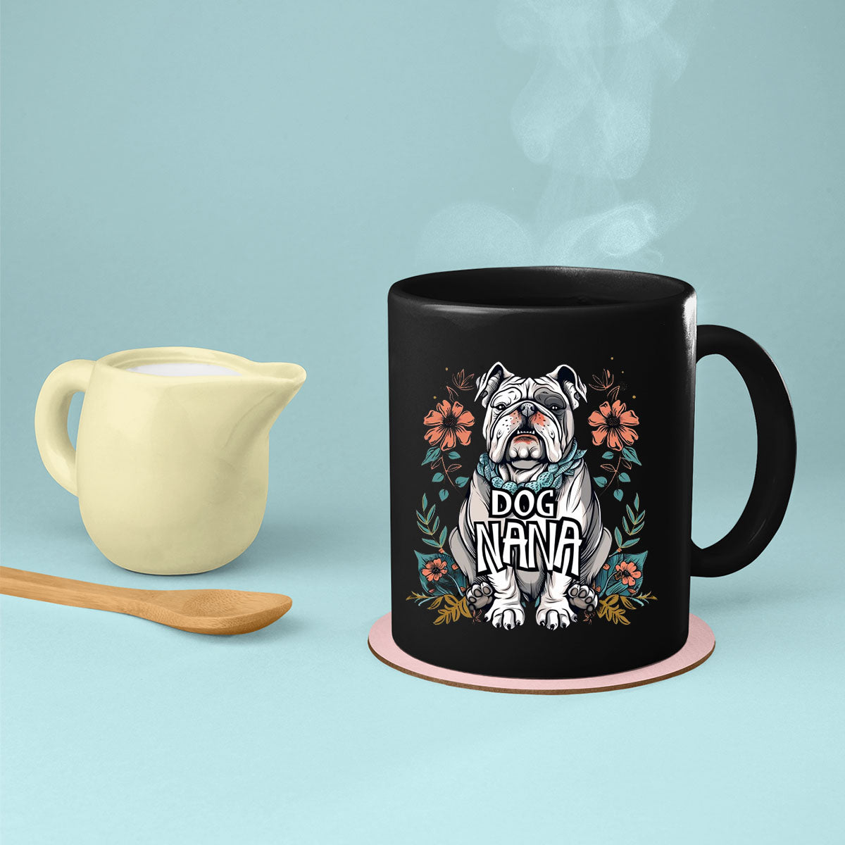 Grandma Mug, Grandma Gift For Grandma Birthday Gift Personalized Grandma Coffee Cup, Mothers Day Gift From Granddaughter Grandson, Dog Nana 2