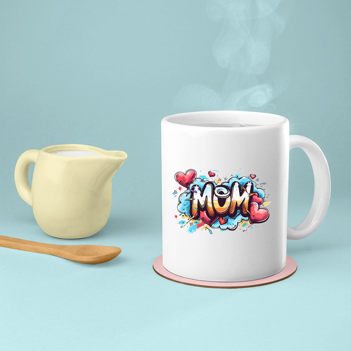 Mom Birthday Gift For Mom Gift, Mothers Day Gift From Daughter Son Kids, Mom Mug, Mom Coffee Mug, Mommy Funny Christmas Stick Personalized, Text Mom Color