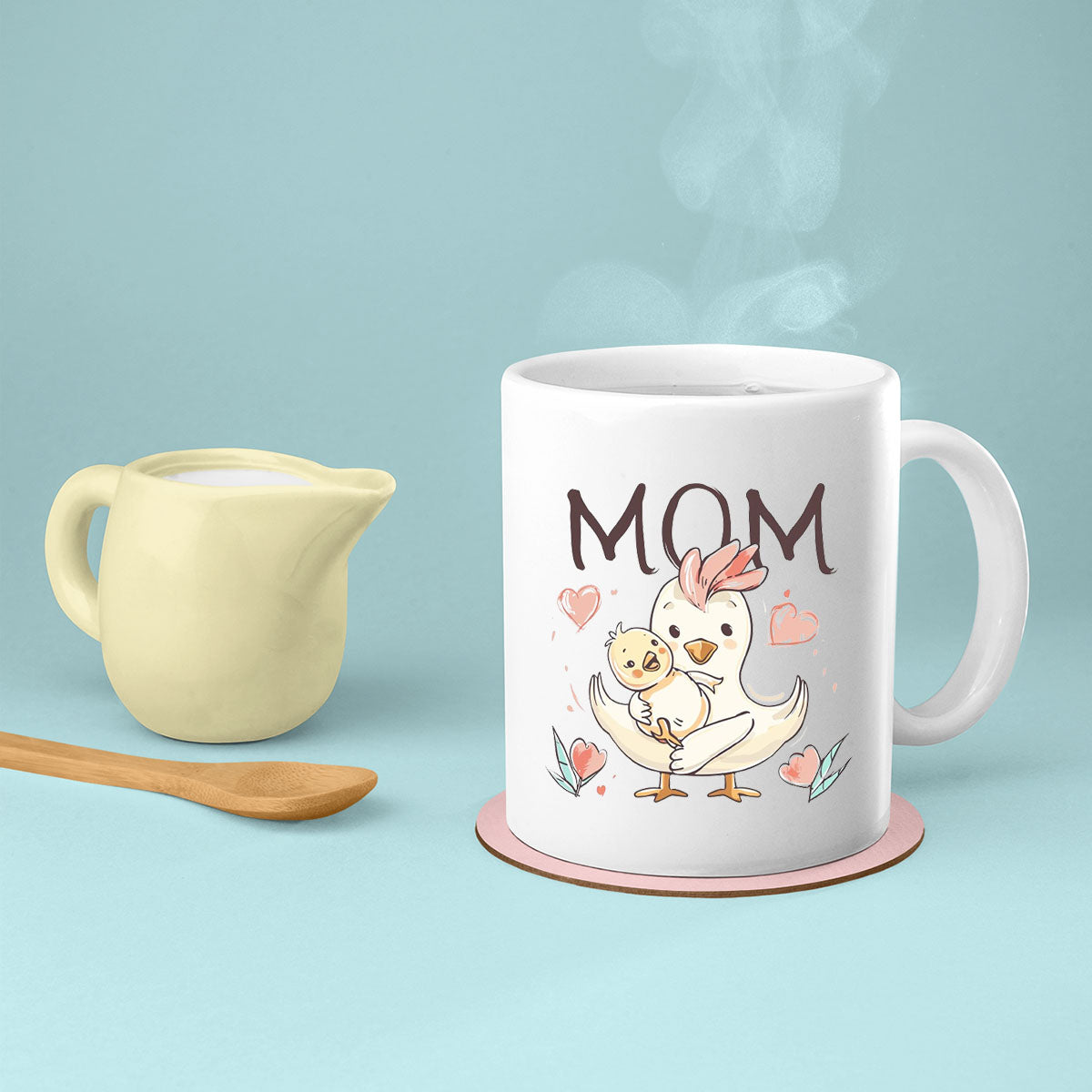 Mom Birthday Gift For Mom Gift, Mothers Day Gift From Daughter Son Kids, Mom Mug, Mom Coffee Mug, Mommy Funny Christmas Stick Personalized, Mom chicken