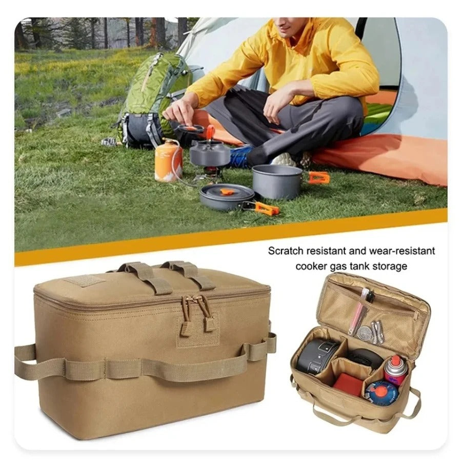 Large Capacity Outdoor Camping Storage Bag – Tactical Travel & Picnic Gear Organizer