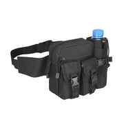 Outdoor Tactical Waist Pack – Nylon Utility Belt Bag with Phone & Water Bottle Storage