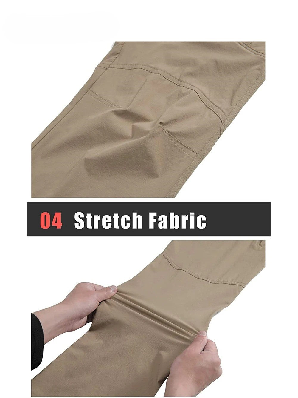 Men's Lightweight Outdoor Cargo Pants – Quick-Dry Multi-Pocket Utility Trousers