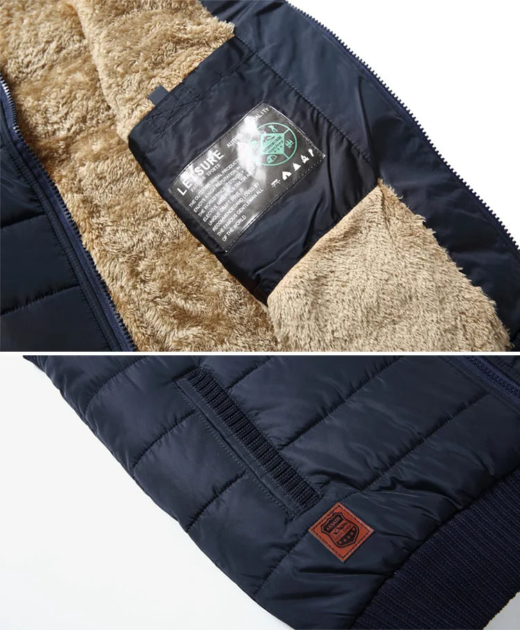 Men's Puffer Vest Warm Sleeveless Winter Jackets Waterproof Zipper Coats With Stand-Up Collar Casual Lightweight Outerwear For Cold Weather C9