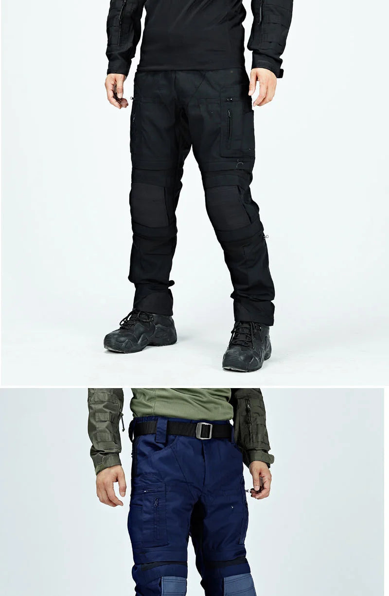 Men’s Tactical Cargo Pants – Multi-Pocket Outdoor Work Combat Style Trousers