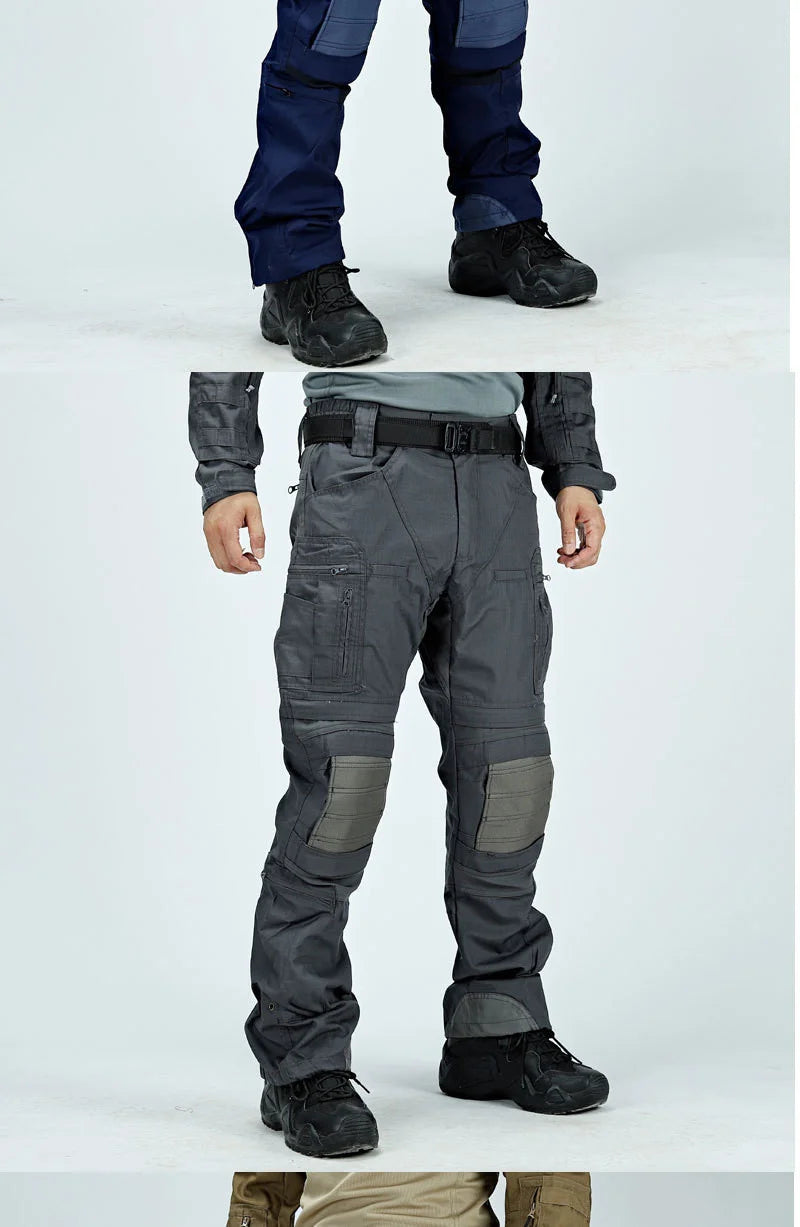 Men’s Tactical Cargo Pants – Multi-Pocket Outdoor Work Combat Style Trousers