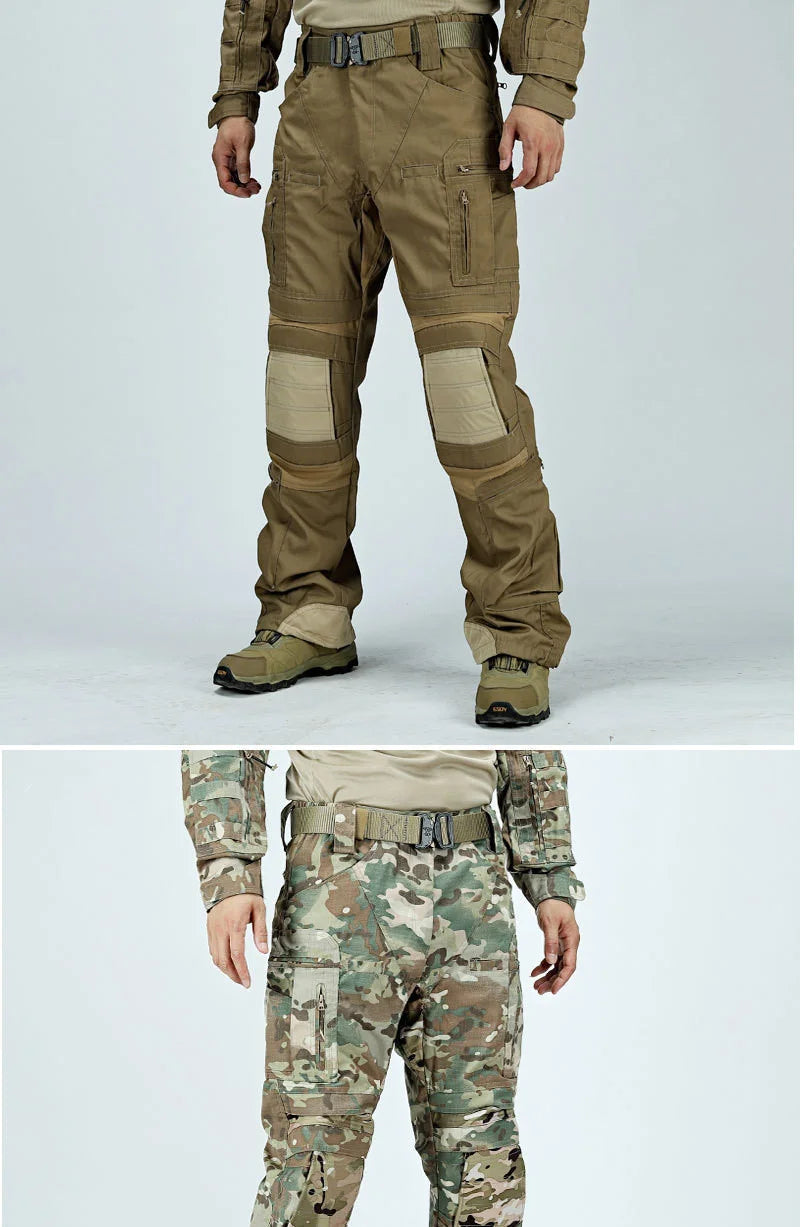 Men’s Tactical Cargo Pants – Multi-Pocket Outdoor Work Combat Style Trousers