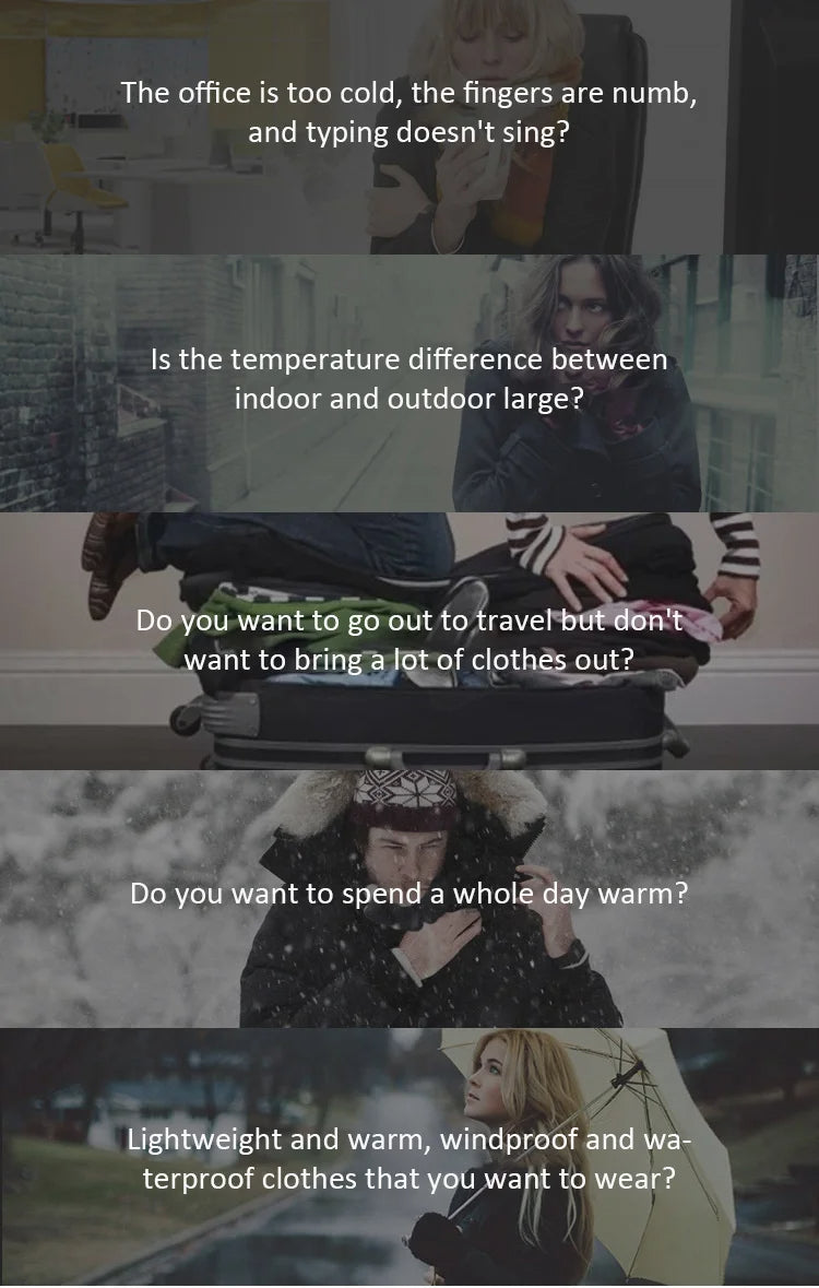 USB Heated Winter Vest – Multi-Zone Self-Heating Sleeveless Jacket for Men, Ideal for Hunting and Outdoor Wear C13