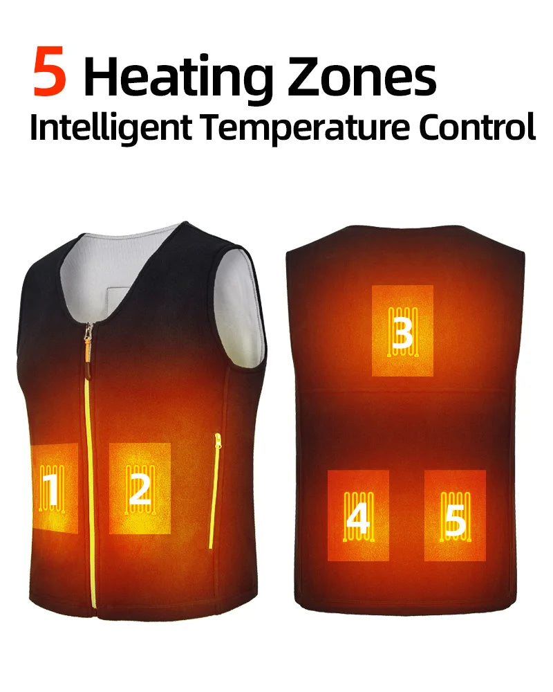 Premium Heated Vest – Highest Quality & Ultimate Comfort (C1)