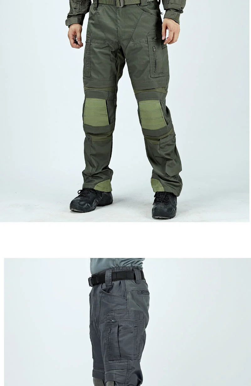 Men’s Tactical Cargo Pants – Multi-Pocket Outdoor Work Combat Style Trousers