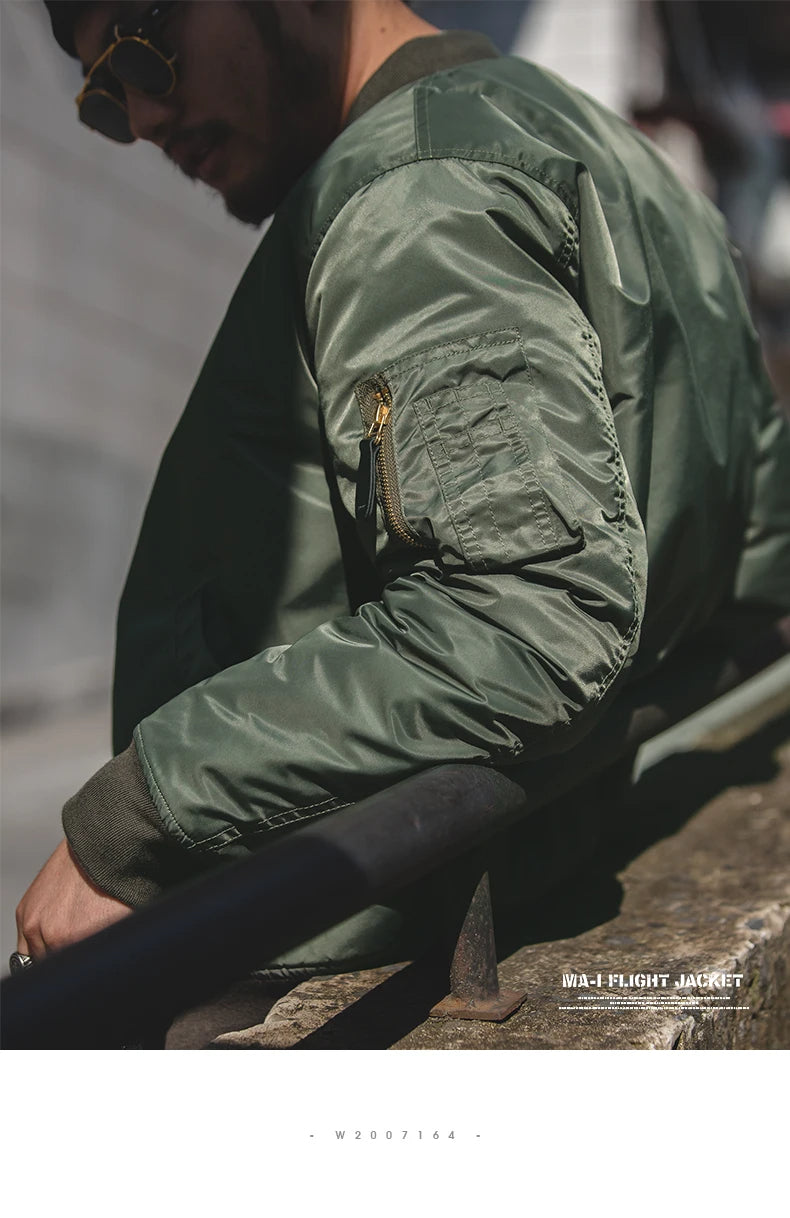 Men's Bomber Jacket | Casual Pilot Coat | Perfect High-quality Outerwear C39