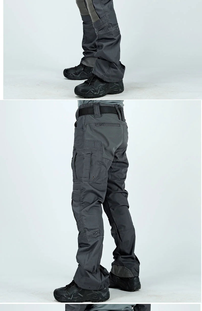 Men’s Tactical Cargo Pants – Multi-Pocket Outdoor Work Combat Style Trousers