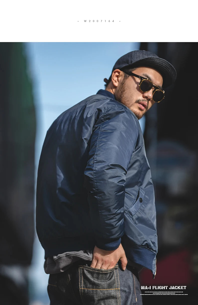 Men's Bomber Jacket | Casual Pilot Coat | Perfect High-quality Outerwear C39