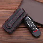 Leather Car Remote Key Case – Protective Cover Shell