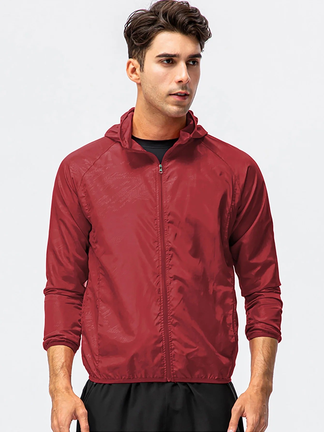 Lightweight Waterproof Sun Protection Jacket – Hooded Quick-Dry Windbreaker for Men & Women