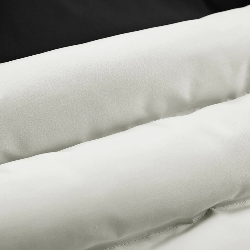 Men's Puffer Vest Warm Sleeveless Winter Jackets Waterproof Zipper Coats With Stand-Up Collar Casual Lightweight Outerwear For Cold Weather C23