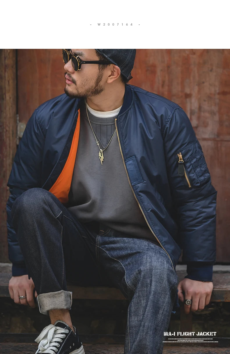 Men's Bomber Jacket | Casual Pilot Coat | Perfect High-quality Outerwear C39