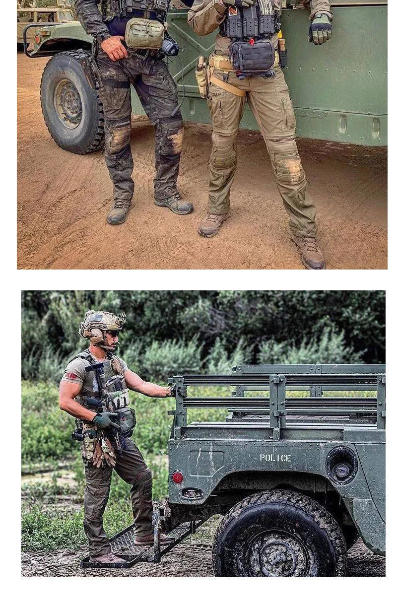 Men’s Tactical Cargo Pants – Multi-Pocket Outdoor Work Combat Style Trousers