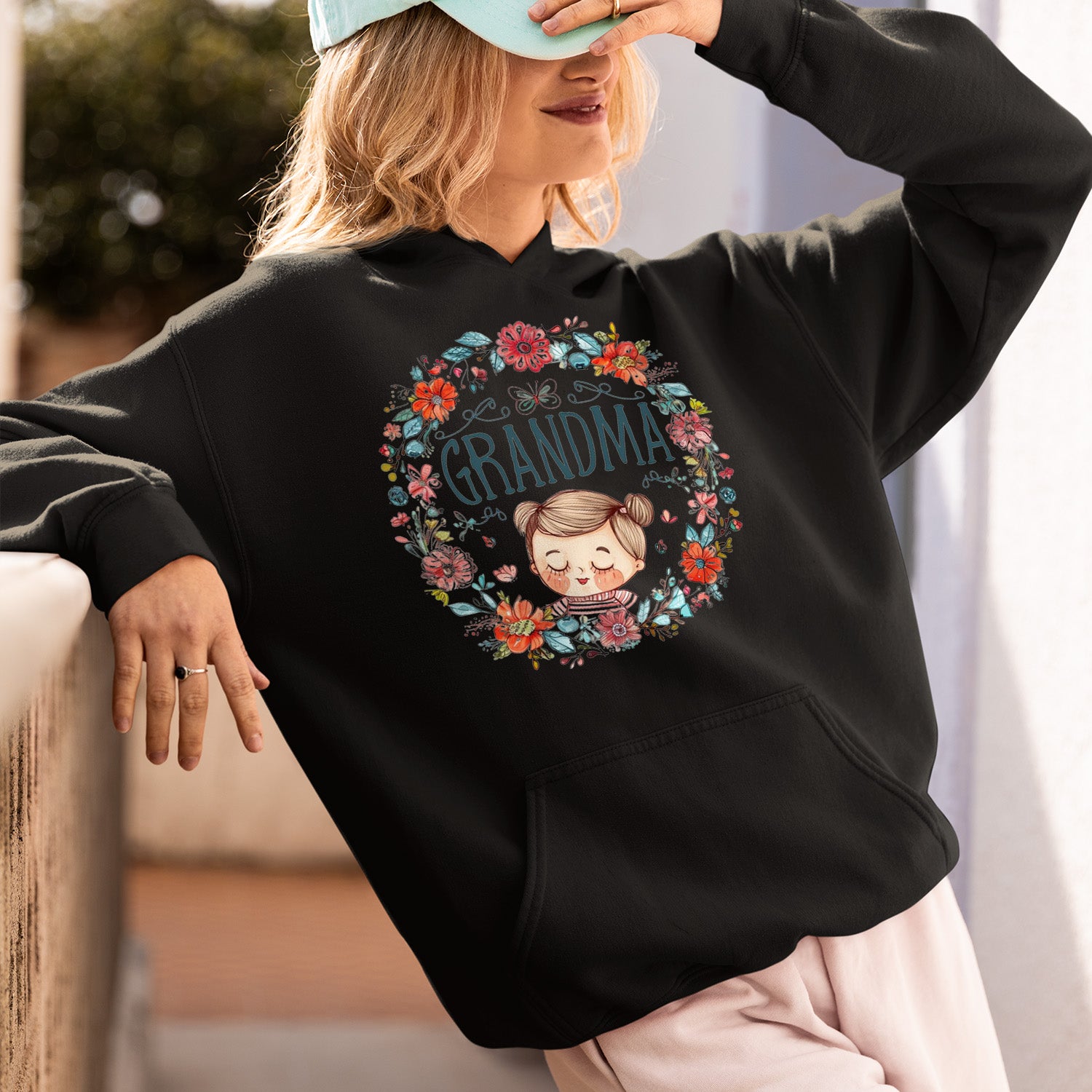 Cute Chibi Grandma T-Shirt, Cute Chibi Nana Shirt, Celebrate Mom, Nana Shirt, Grandma Hoodie, Grandma Shirt, Mother's Day Gift For Grandma, Happy Mother's Day 03