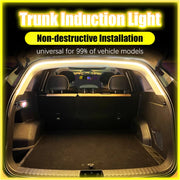 Car Trunk LED Light Strip – Waterproof Flexible PVC Ambient Light, Auto On/Off, Universal Fit for SUV & MPV