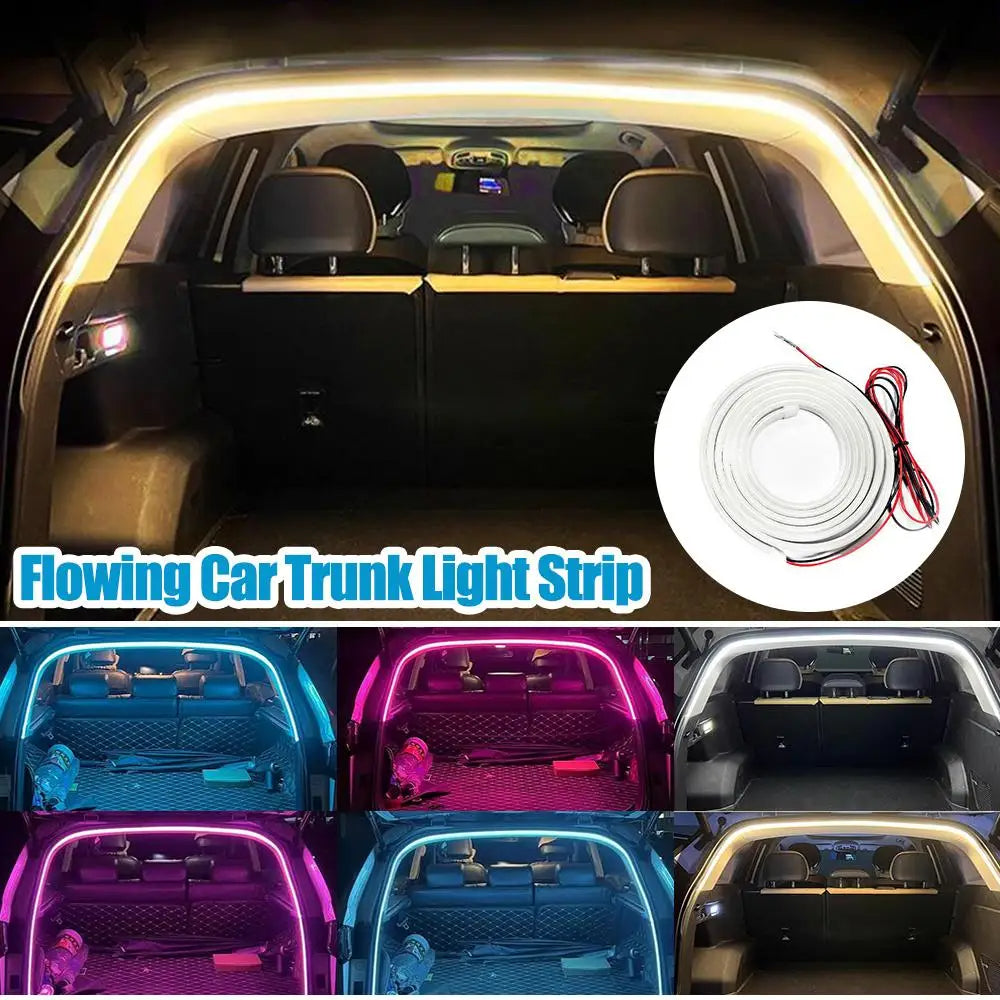 Sensor Tail Box LED Light Strip – Automatic Trunk Ambient Lighting
