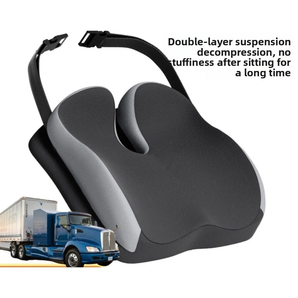 Memory Foam Car Seat Cushion – Breathable Universal Seat Pad for Car & Truck