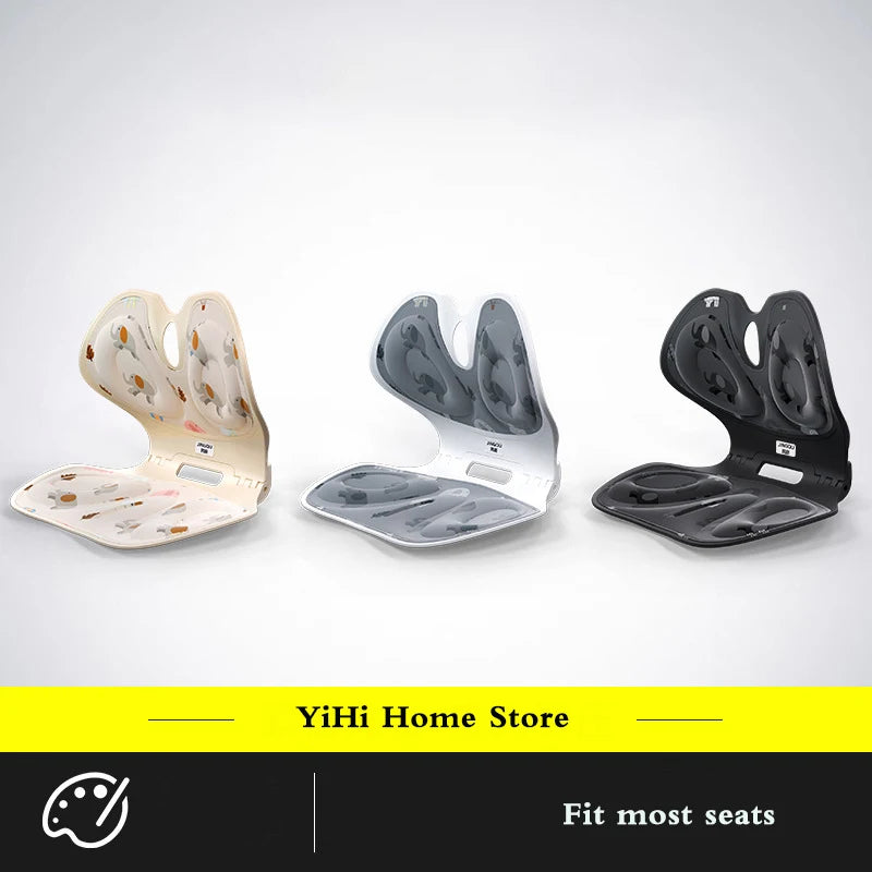 Folding Seat Cushion with Back Support – Posture Support Chair & Bed Cushion