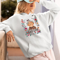 Thumbnail for Cute Chibi Grandma T-Shirt, Floral Nana Shirt, Celebrate Mom, Nana Shirt, Grandma Hoodie, Grandma Shirt, Mother's Day Gift For Grandma, Happy Mother's Day 02