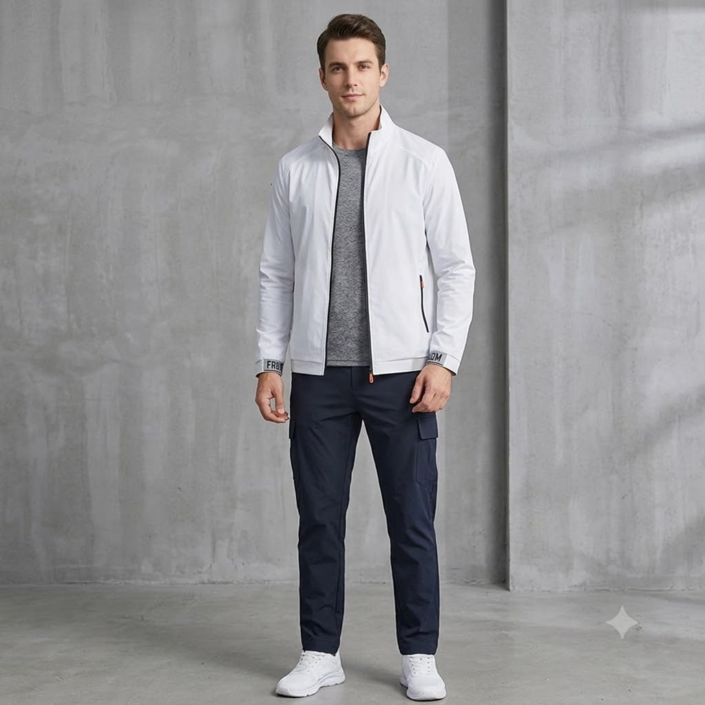 Men's Lightweight UV Protection Jacket – Breathable Ice Silk Summer Hooded Windbreaker