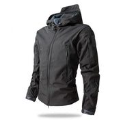 Men's Tactical Softshell Jacket – Windproof Waterproof Outdoor Jacket for Hiking & Camping