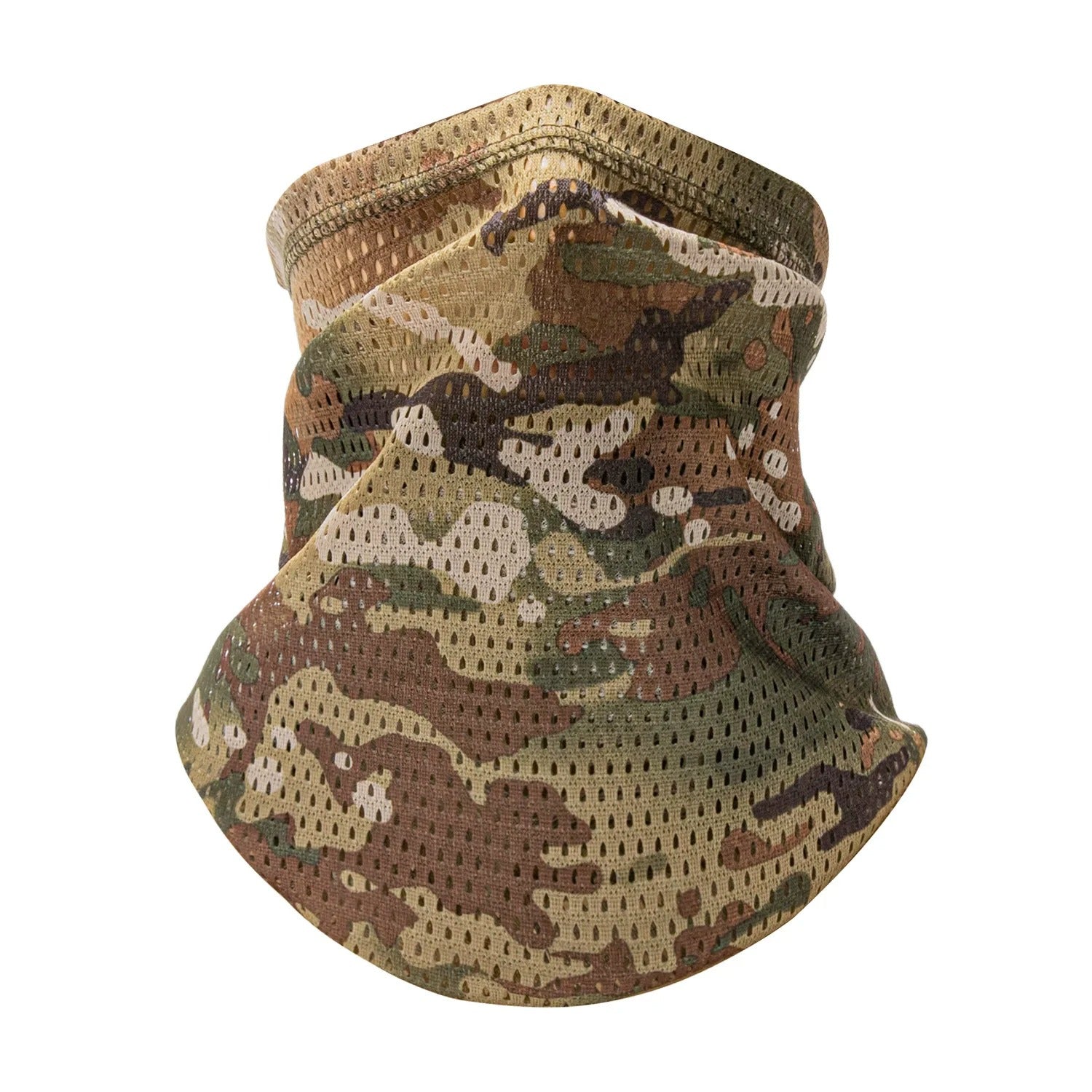Breathable Mesh Neck Gaiter – Wind-Resistant Face Cover & Outdoor Tube Scarf