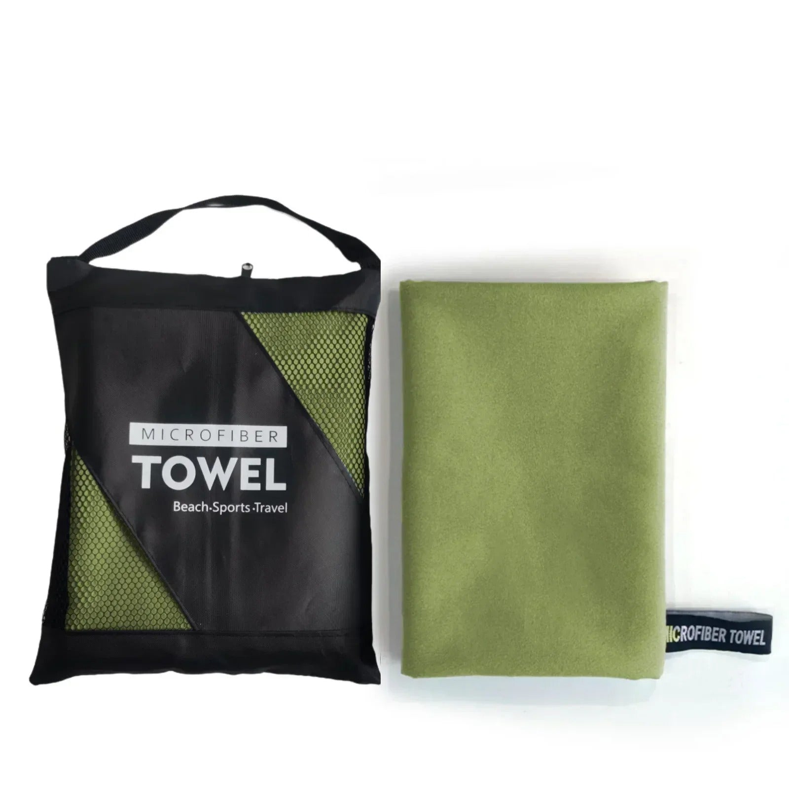 Quick-Dry Microfiber Towel – Ultra Absorbent Lightweight Sports, Travel & Beach Towel