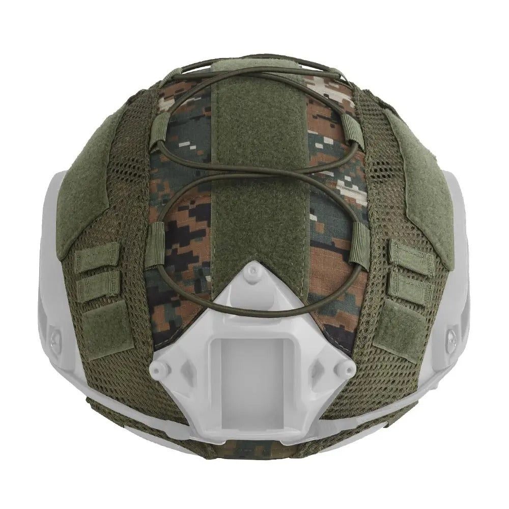 Camouflage Tactical Helmet Cover – Lightweight Nylon Cover for Outdoor Sports